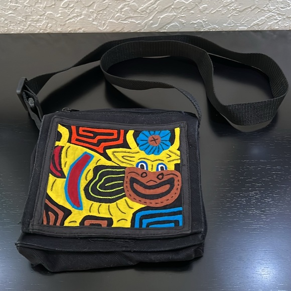 Handbags - BLACK DECORATIVE CROSSBODY